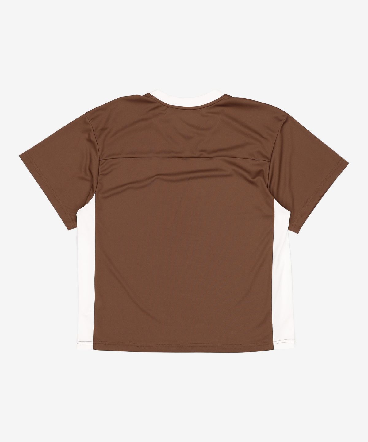 레스트앤레크레이션(REST&RECREATION) RR LOGO UNIFORM T-SHIRTS BROWN ONE SIZE