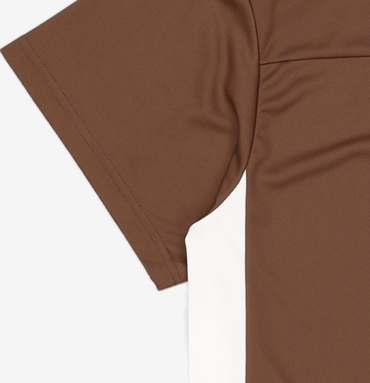 레스트앤레크레이션(REST&RECREATION) RR LOGO UNIFORM T-SHIRTS BROWN ONE SIZE