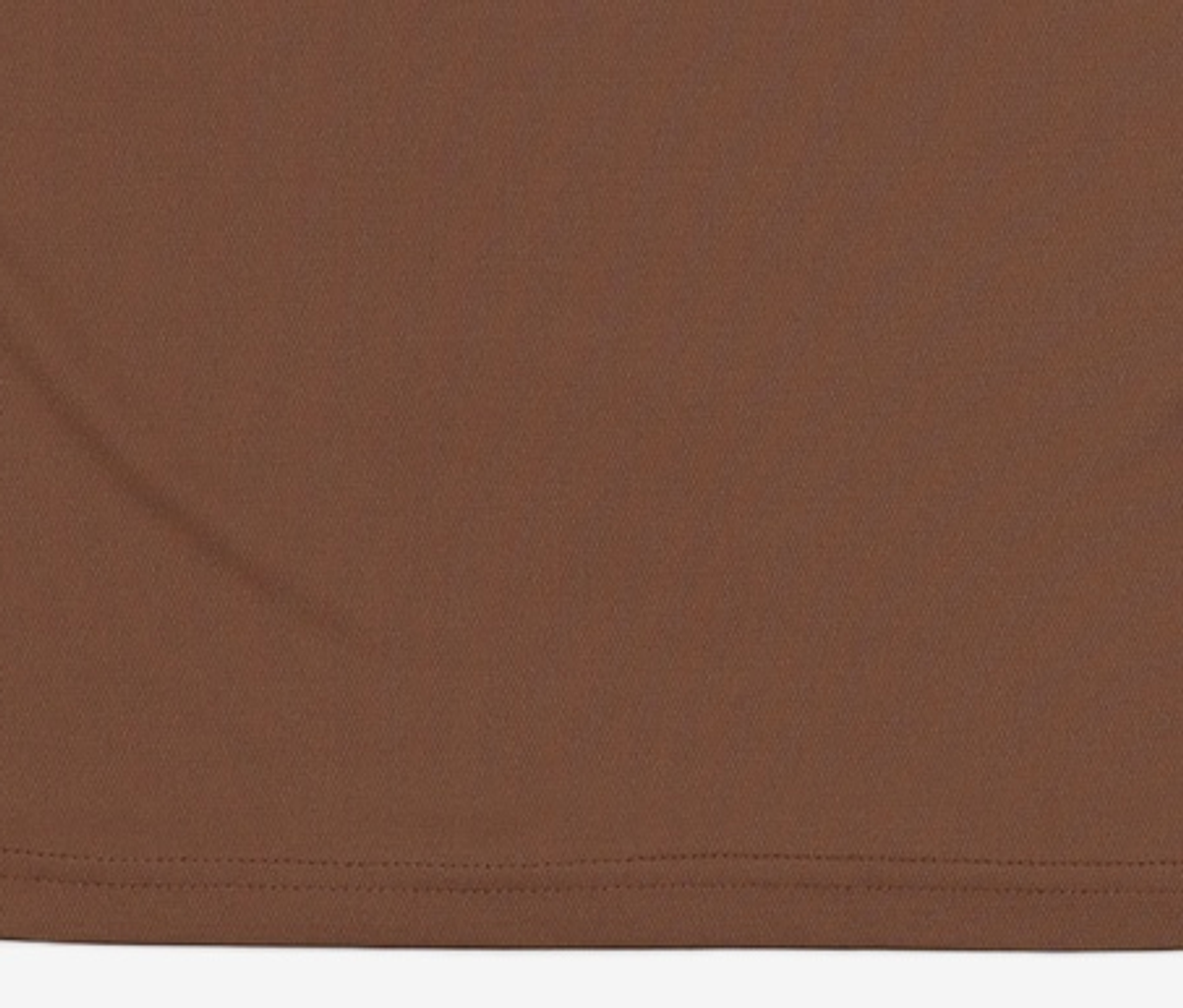 레스트앤레크레이션(REST&RECREATION) RR LOGO UNIFORM T-SHIRTS BROWN ONE SIZE
