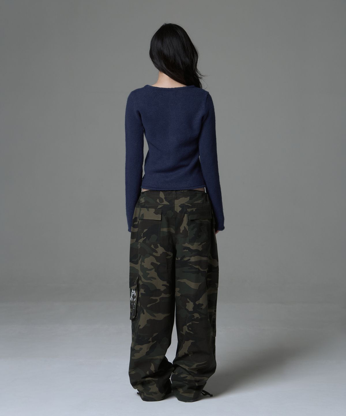 길라아카이브(GILAARCHIVE) MULTI POCKET CARGO PANTS_CAMO