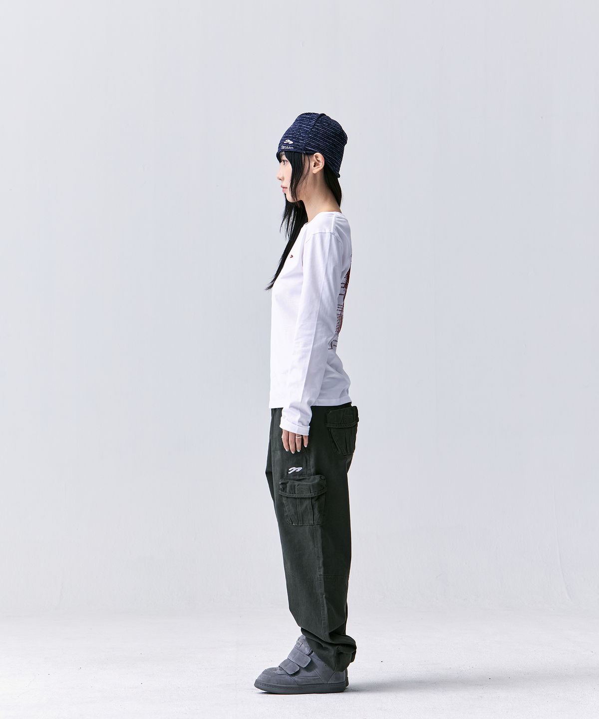 탄산마그네슘(TANSANMAGNESIUM) 윙 롱슬리브 (화이트/레드)