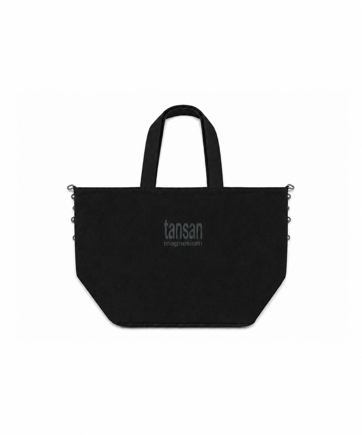 탄산마그네슘(TANSANMAGNESIUM) 초롱초롱 스터드 토트백 (블랙)