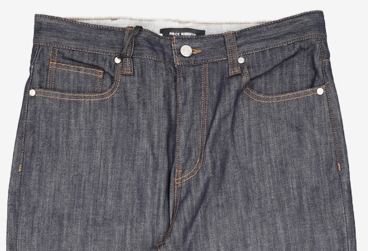 피스워커(PIECE WORKER) Terso Raw Indigo / Semi Wide 32