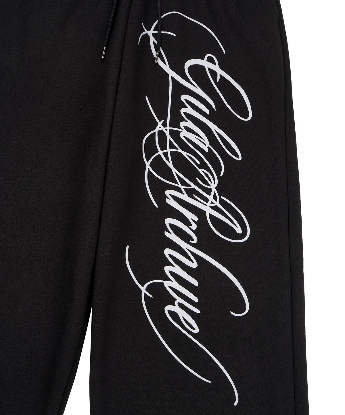 길라아카이브(GILAARCHIVE) SIDE LETTERING LOGO SWEAT PANTS_BLACK