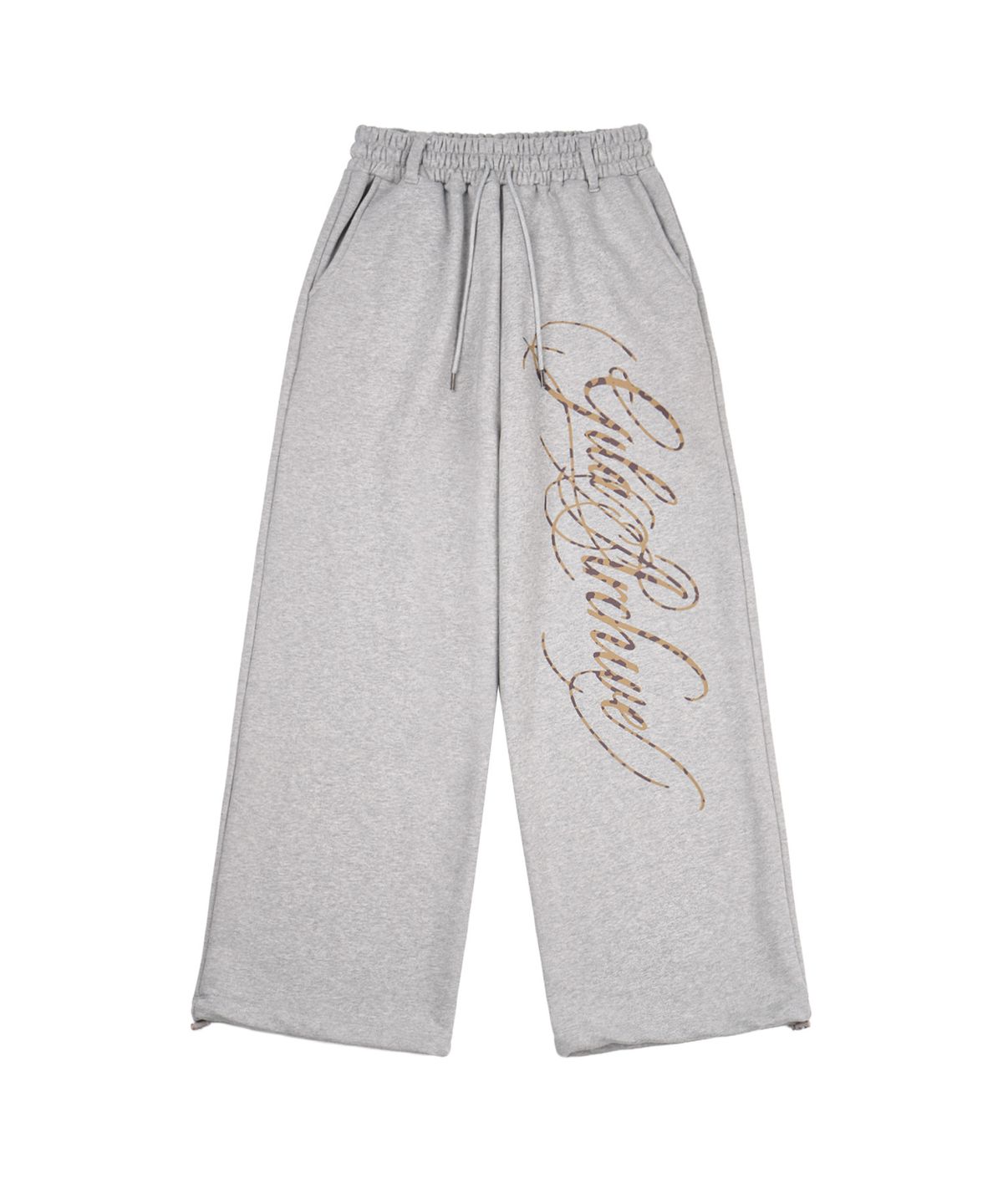 길라아카이브(GILAARCHIVE) SIDE LETTERING LOGO SWEAT PANTS_GREY