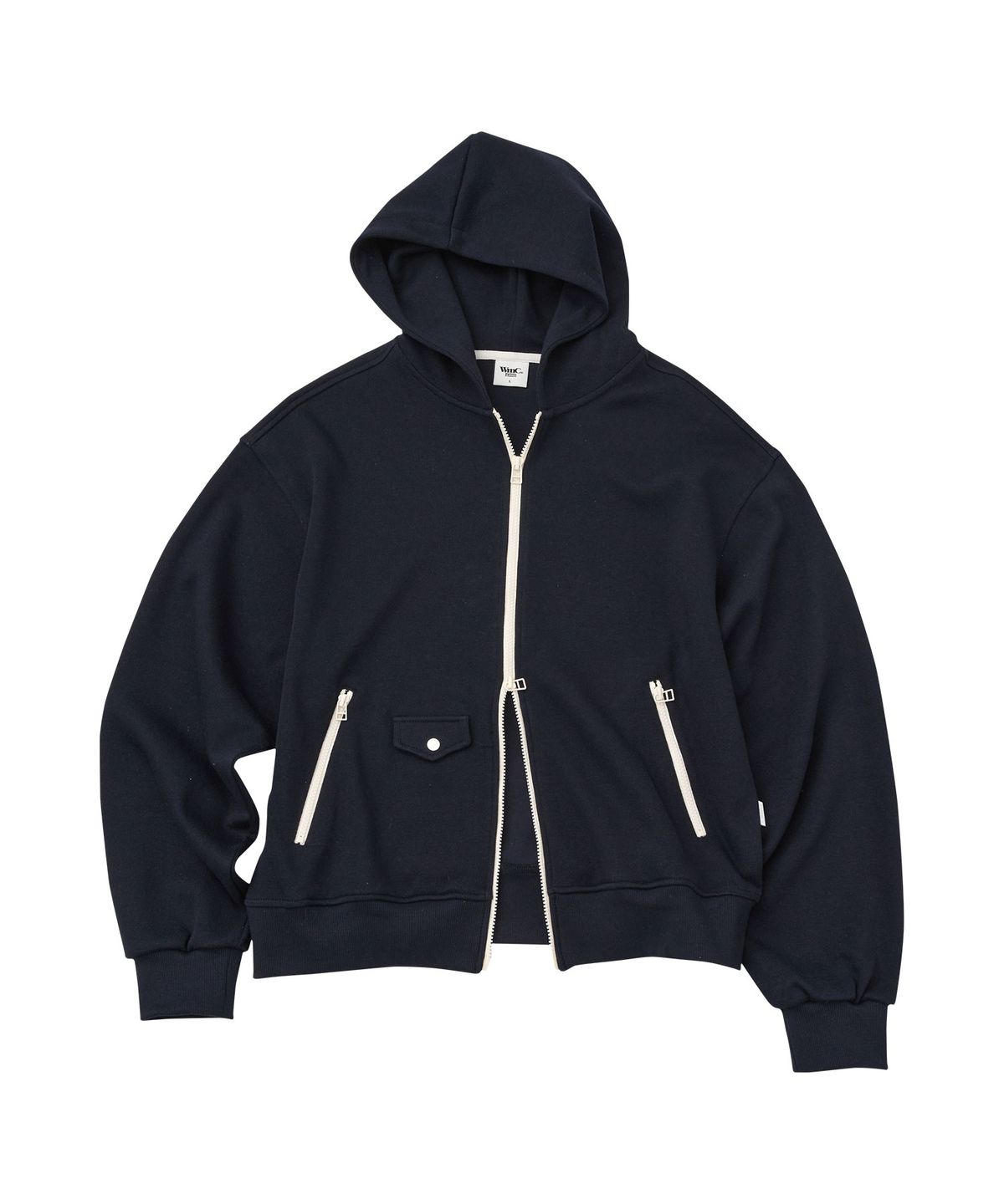 더블유엠씨(WMC) 포켓 후디드 집업 (GREY/BLACK/BROWN/NAVY)