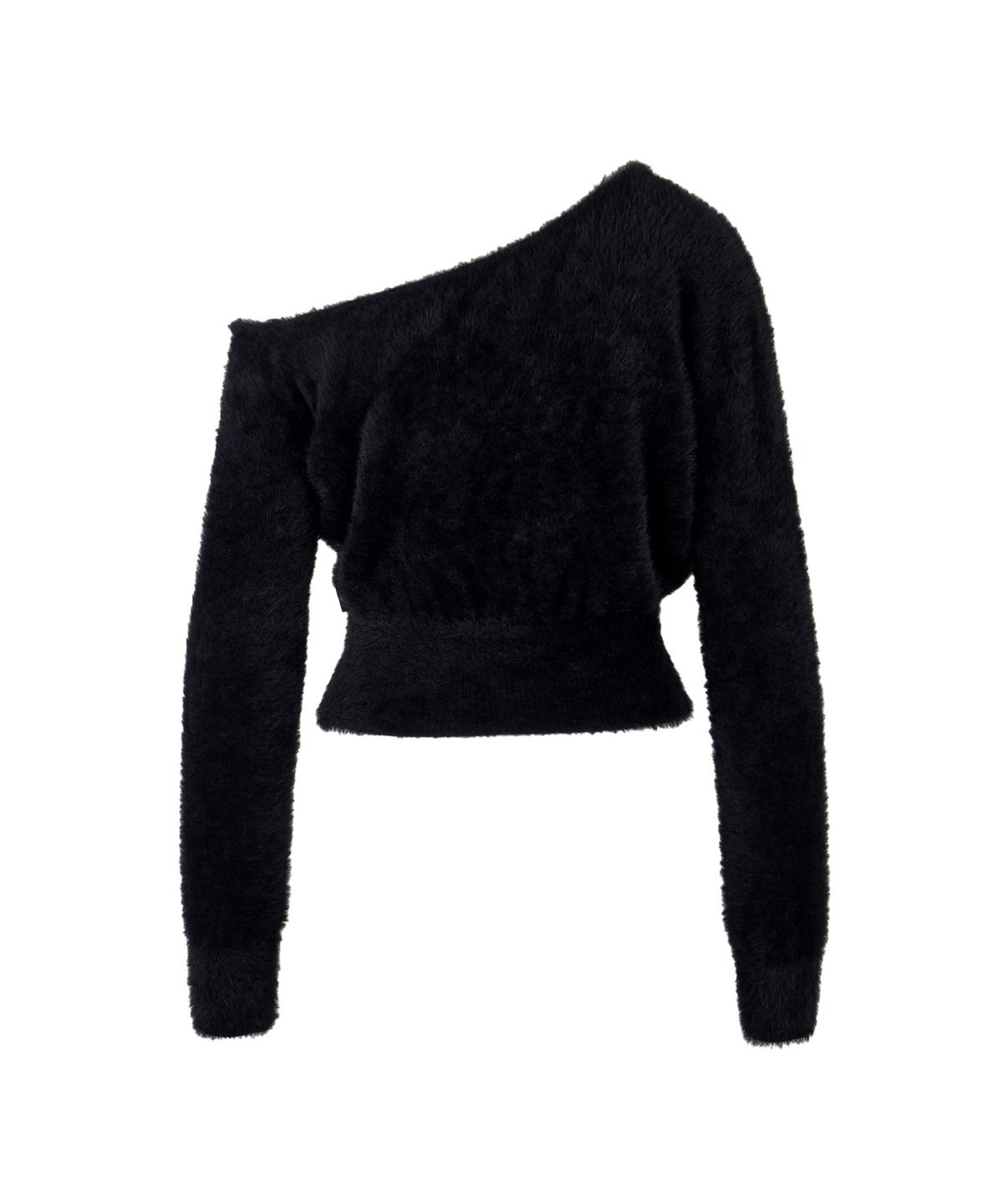 길라아카이브(GILAARCHIVE) MIRROR LOGO MOHAIR KNIT_BLACK