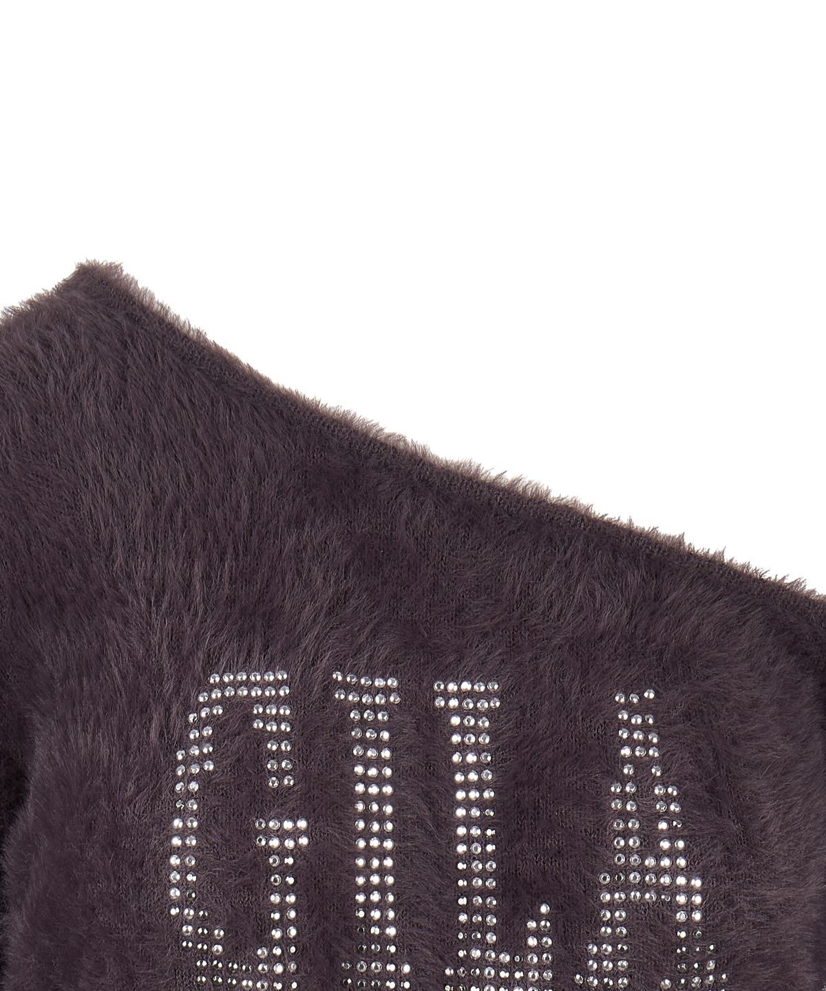 길라아카이브(GILAARCHIVE) MIRROR LOGO MOHAIR KNIT_PURPLE