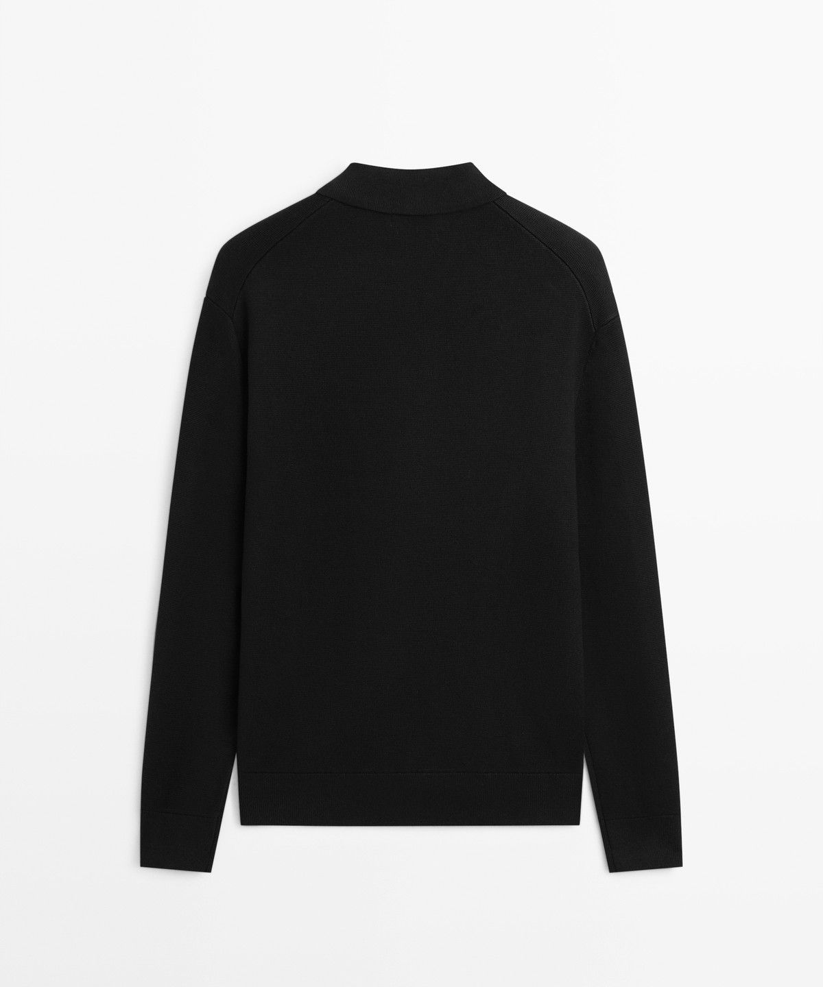 마시모두띠(MASSIMO DUTTI) 100% 코튼 폴로넥 니트 가디건