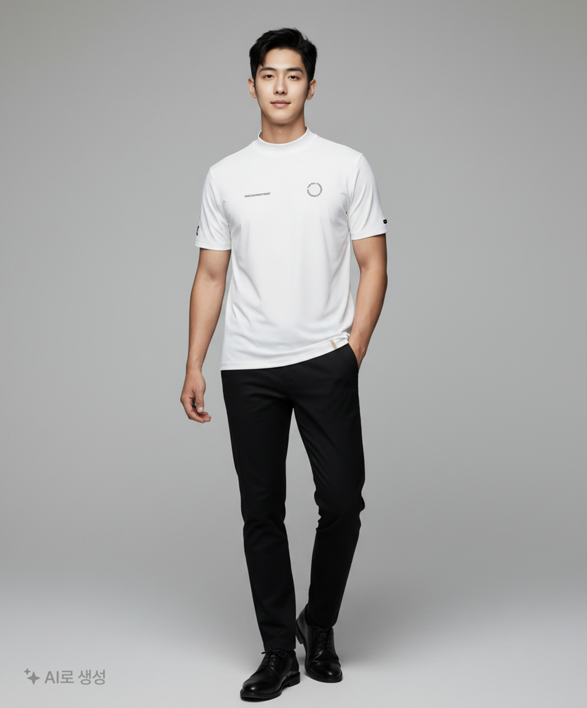 푸마(PUMA) PL 스테이트먼트 반소매 티셔츠 - 화이트 / 538225-07 S