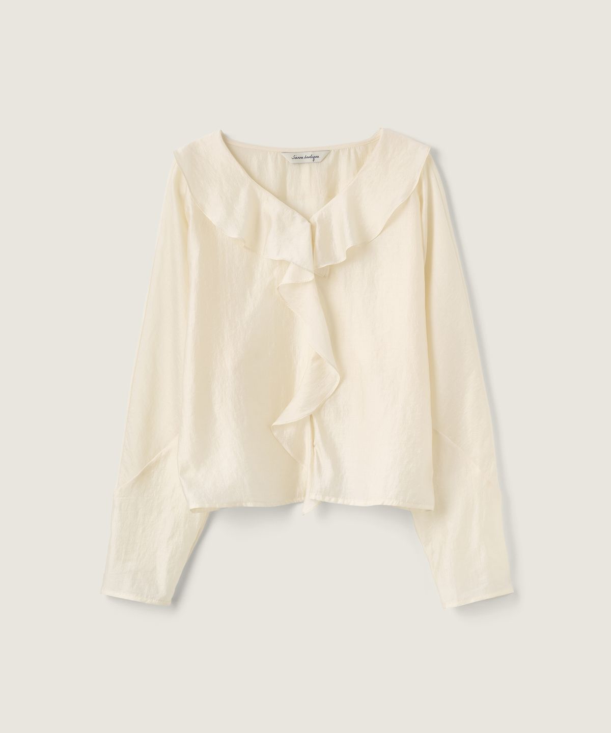시엔느(SIENNE) Belle Frill Blouse (Cream)