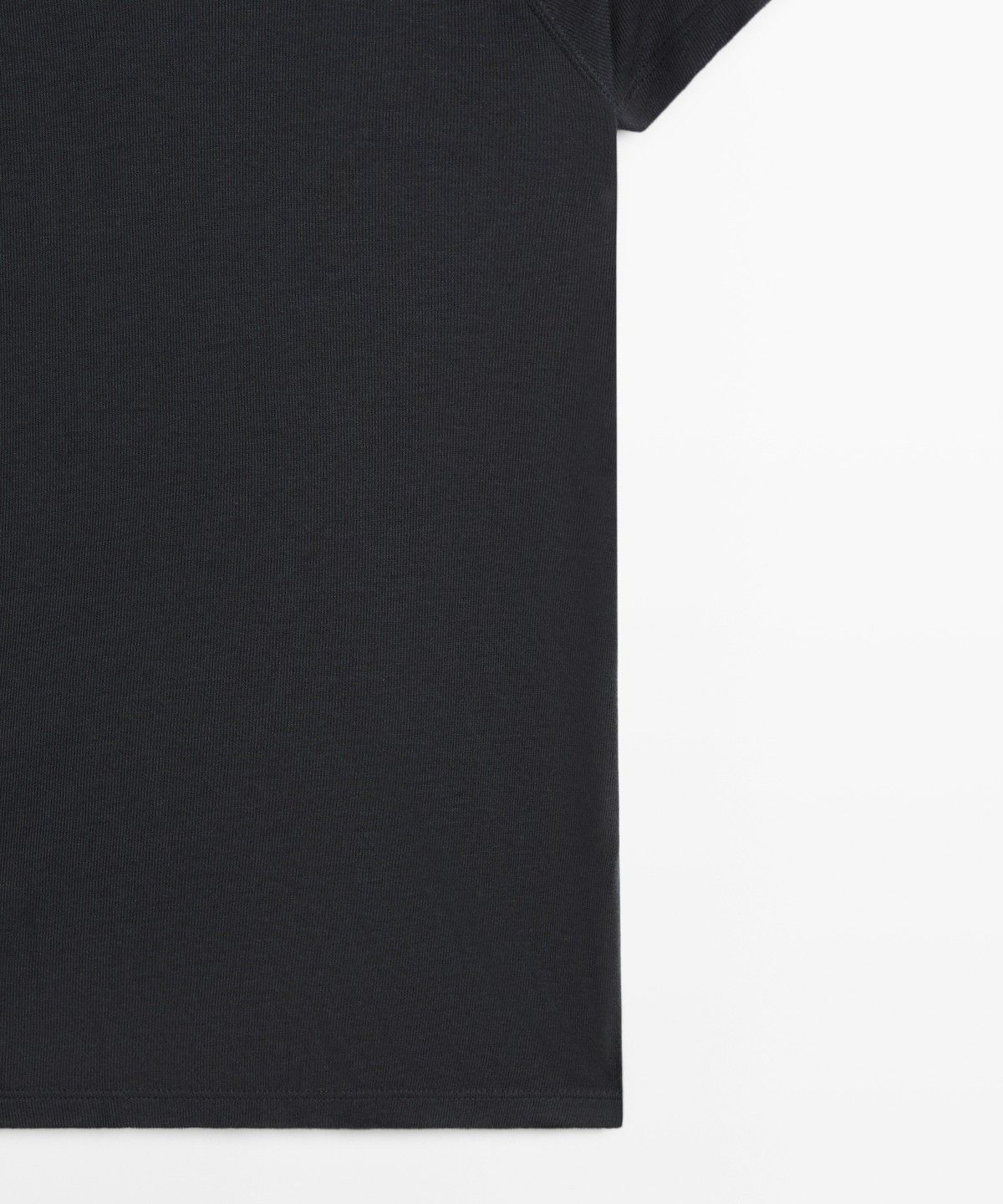 마시모두띠(MASSIMO DUTTI) 래글런 반팔 티셔츠