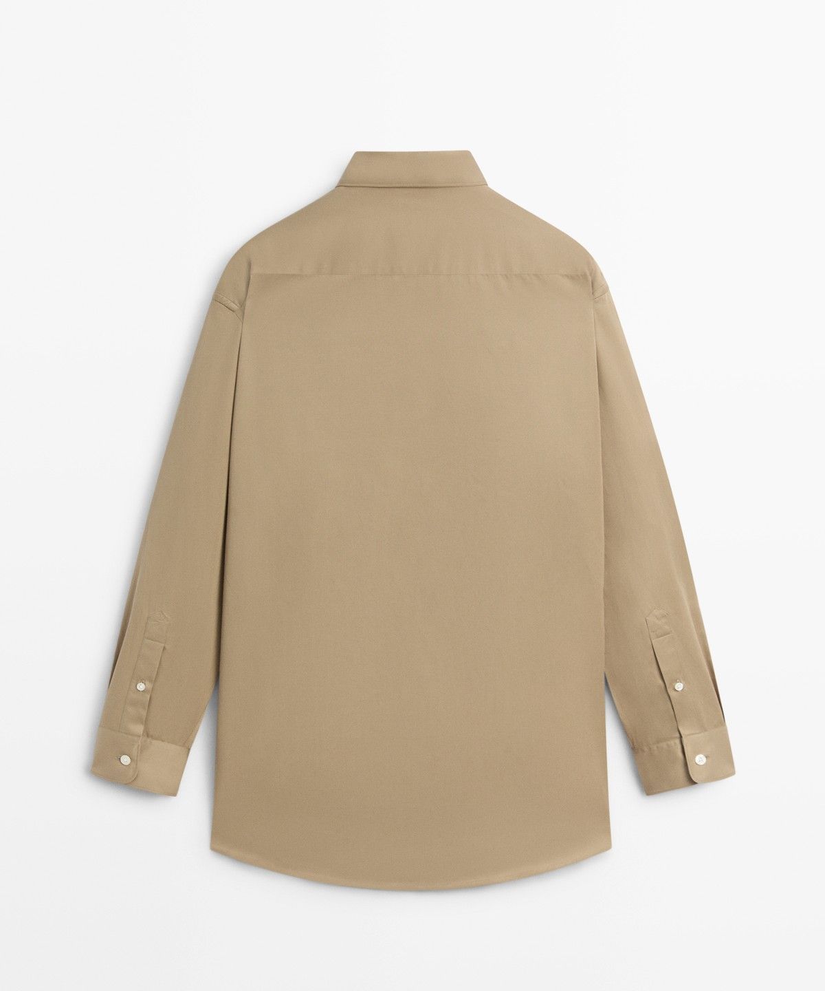 마시모두띠(MASSIMO DUTTI) 100% 코튼 포플린 셔츠