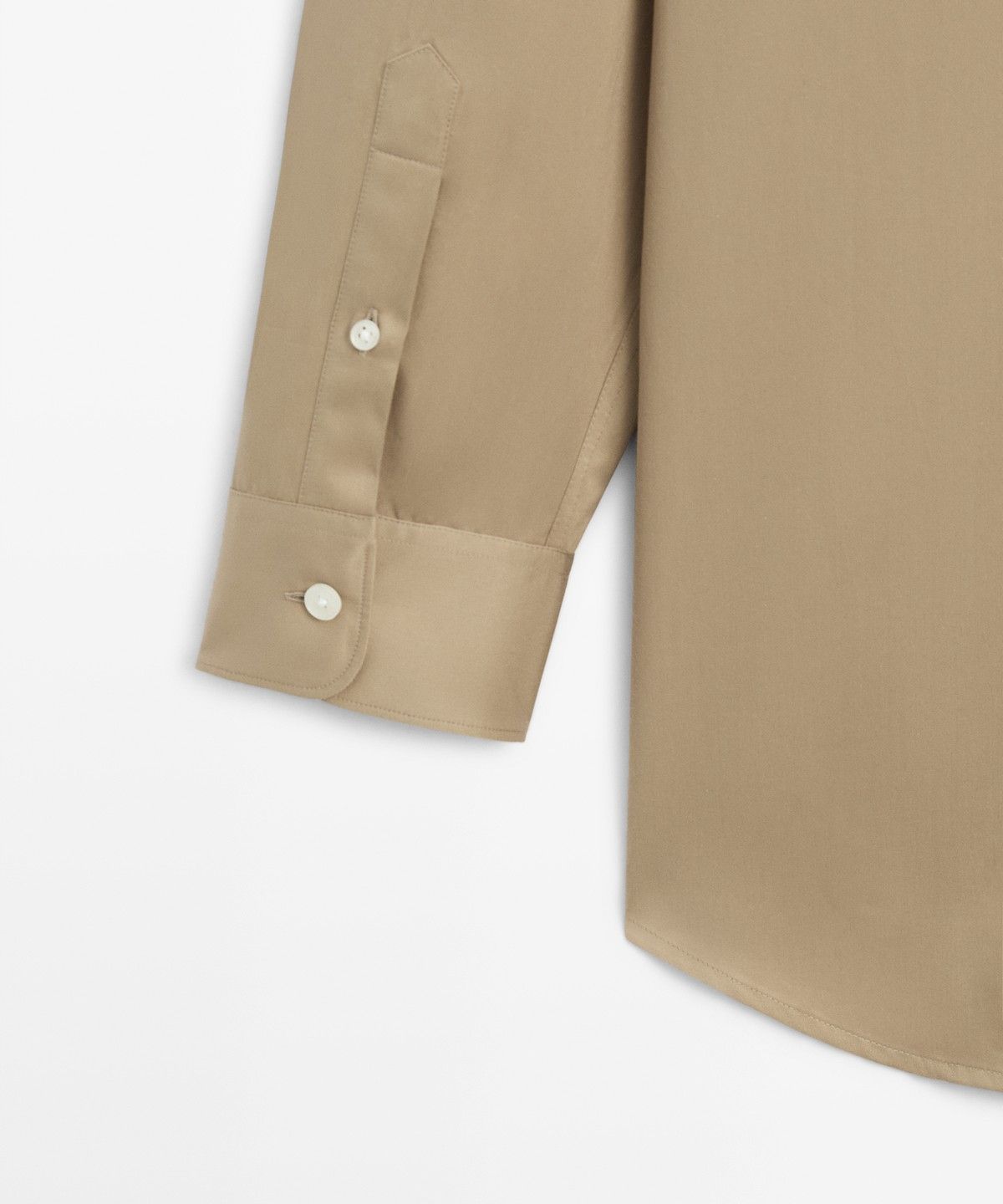 마시모두띠(MASSIMO DUTTI) 100% 코튼 포플린 셔츠