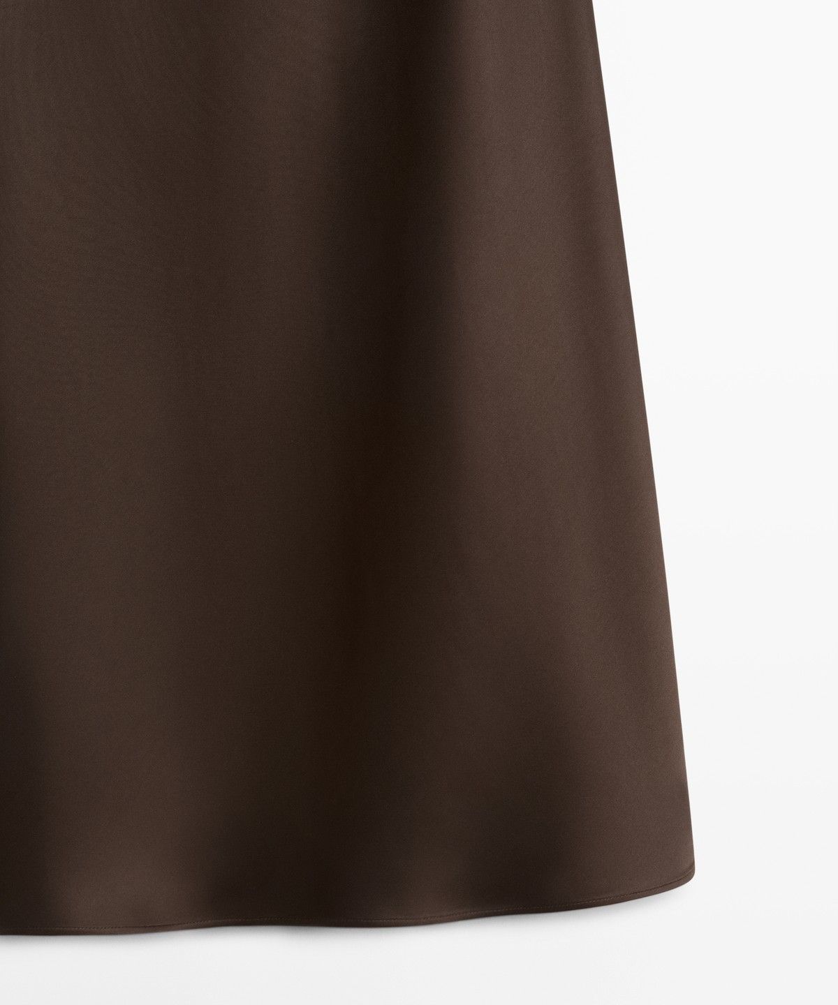 마시모두띠(MASSIMO DUTTI) 새틴 미디 스커트