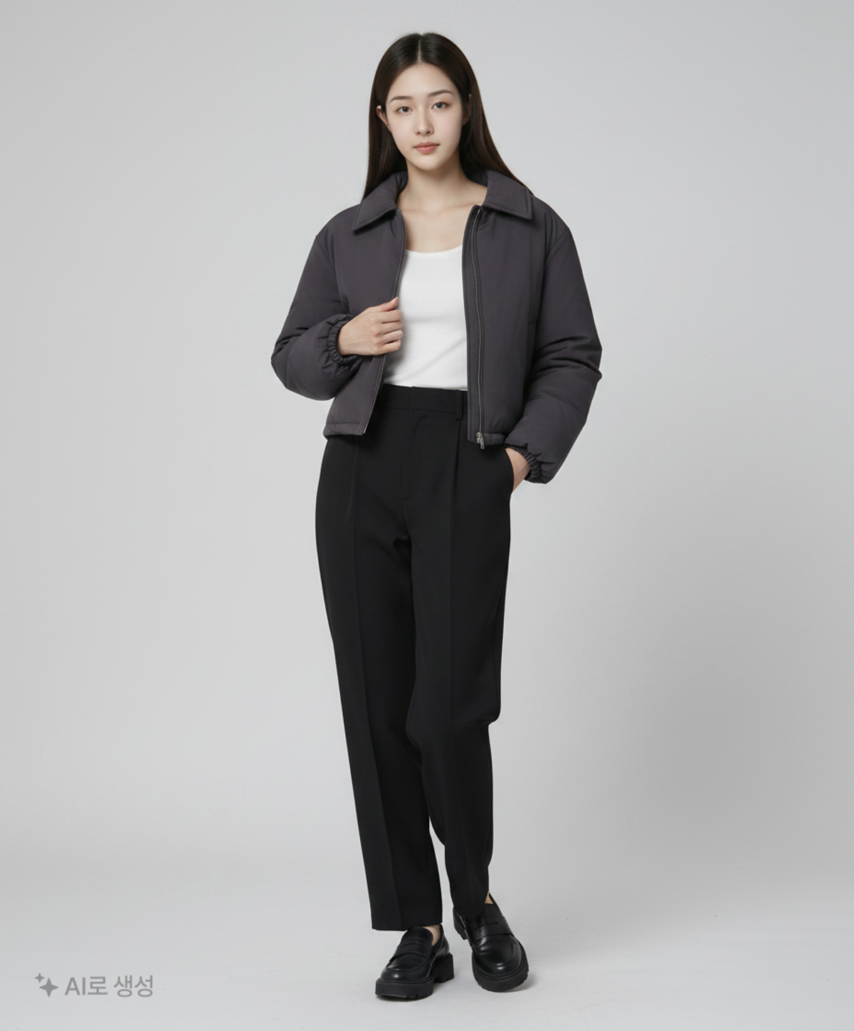 하시에(HACIE) 숏 패딩/숏 헤비 아우터 M