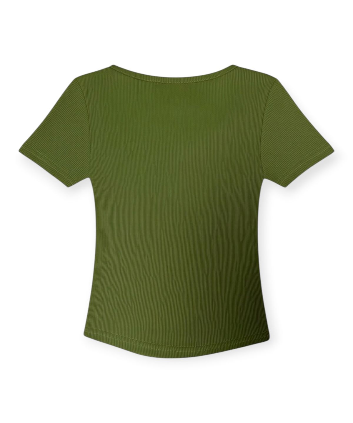 본슬리피(BORN SLIPPY) Crystal Star Square Neck Tee (Green)