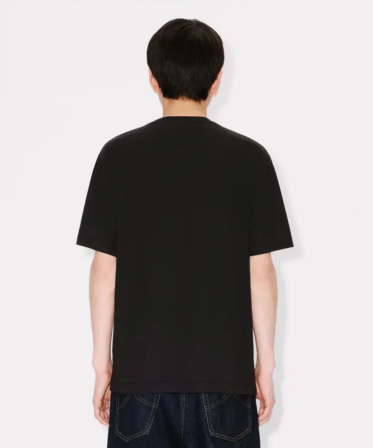 겐조(KENZO) 남성 시티 클래식 반팔 티셔츠_K256AMTC03BKX