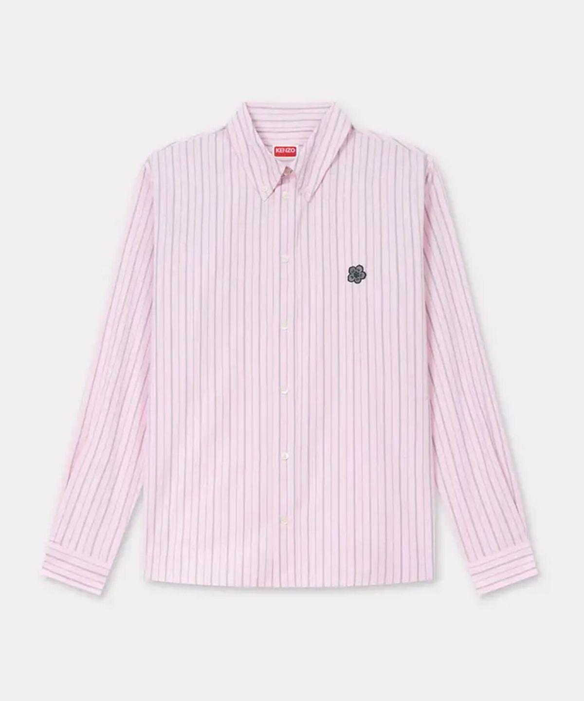 겐조(KENZO) 남성 보케 플라워 크레스트 캐쥬얼 셔츠_K256AMI601PKA