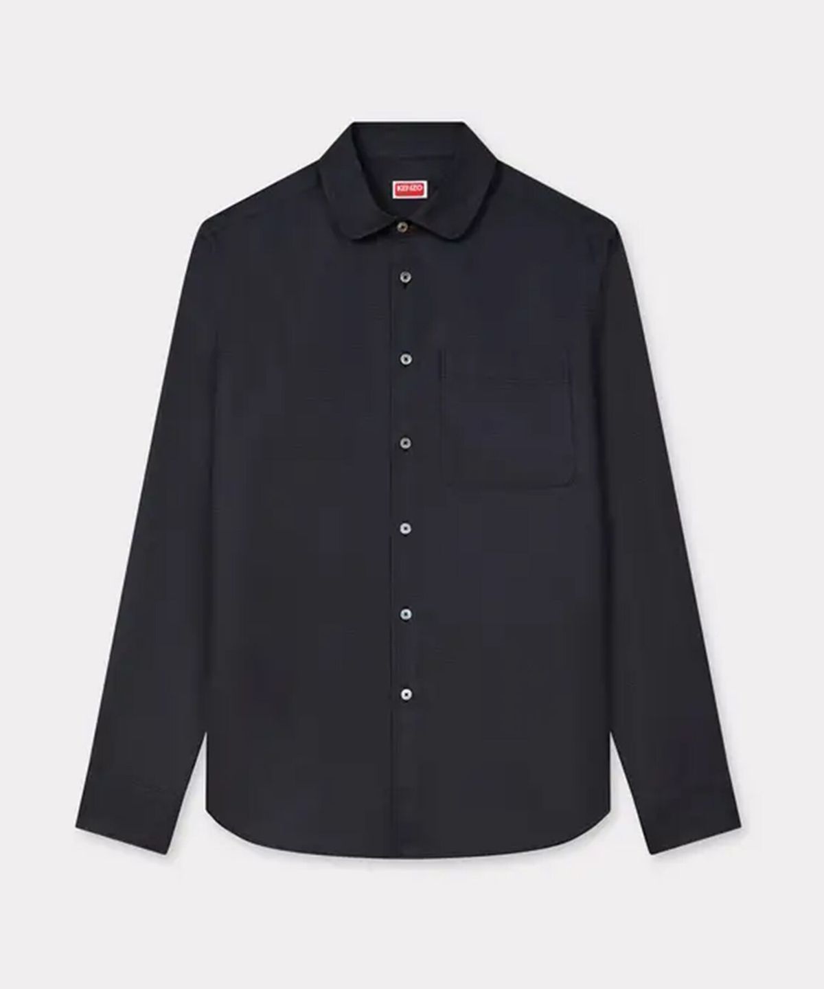 겐조(KENZO) 남성 위브 슬림 핏 셔츠_K256AMIW01BKA