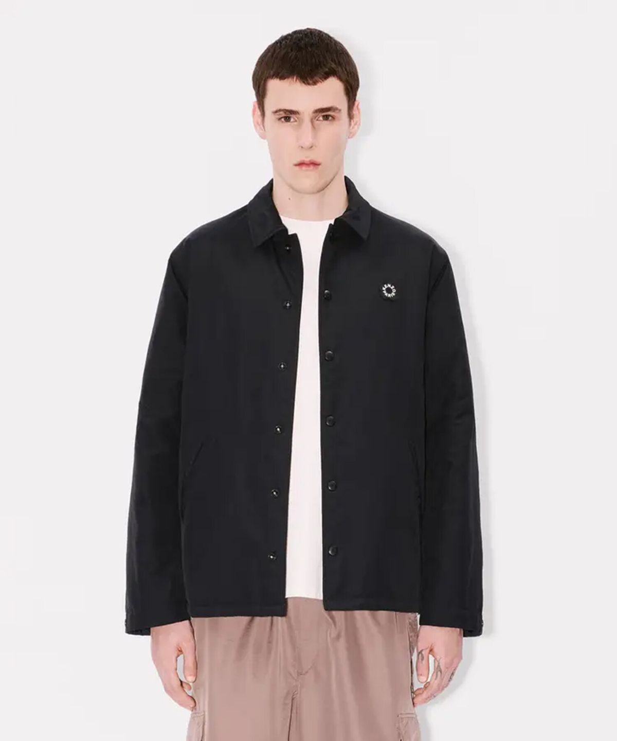 겐조(KENZO) 남성 보케 플라워 2.0 리버시블 헤비 코치 자켓_K256AMJ501BKX