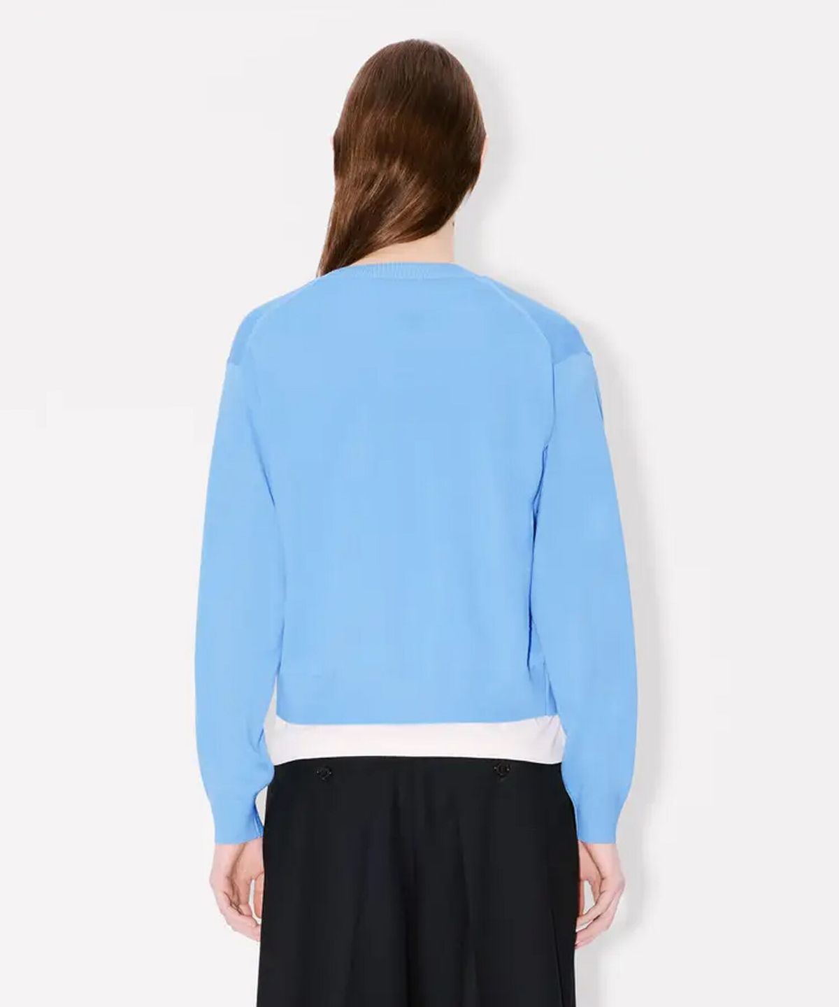 겐조(KENZO) 여성 RWS 보케 플라워 크레스트 크루넥 가디건_K256AWG601LBX