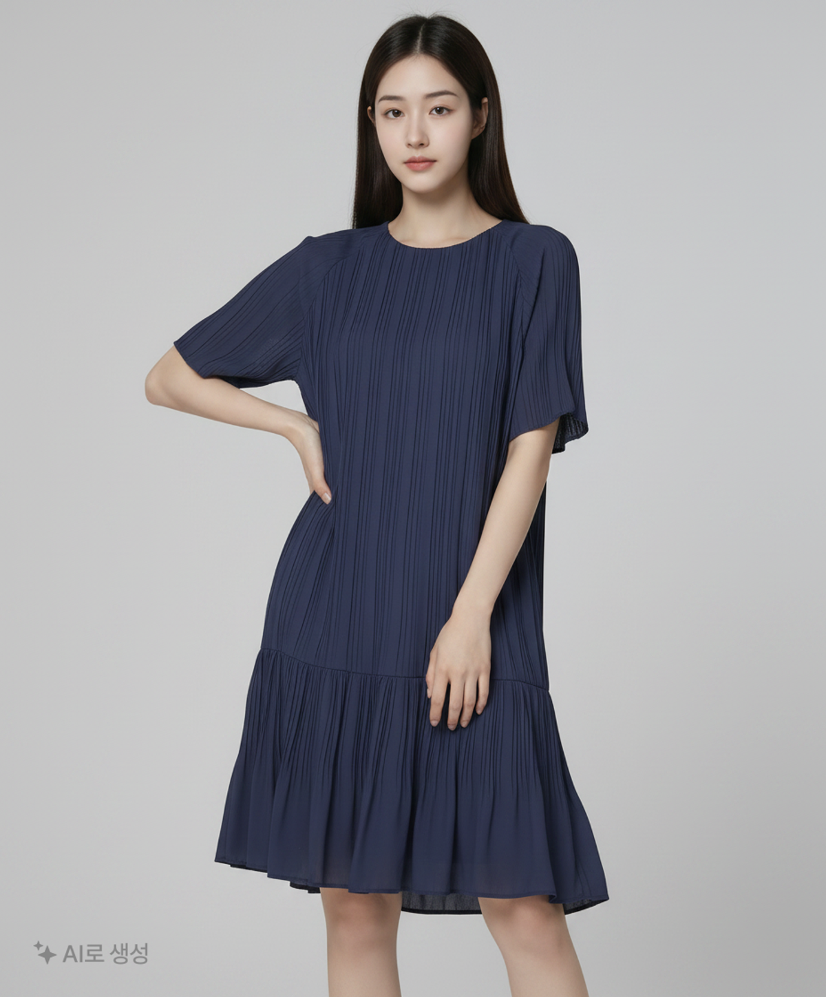 마리끌레르(MARIE CLAIRE) 미디 원피스 M