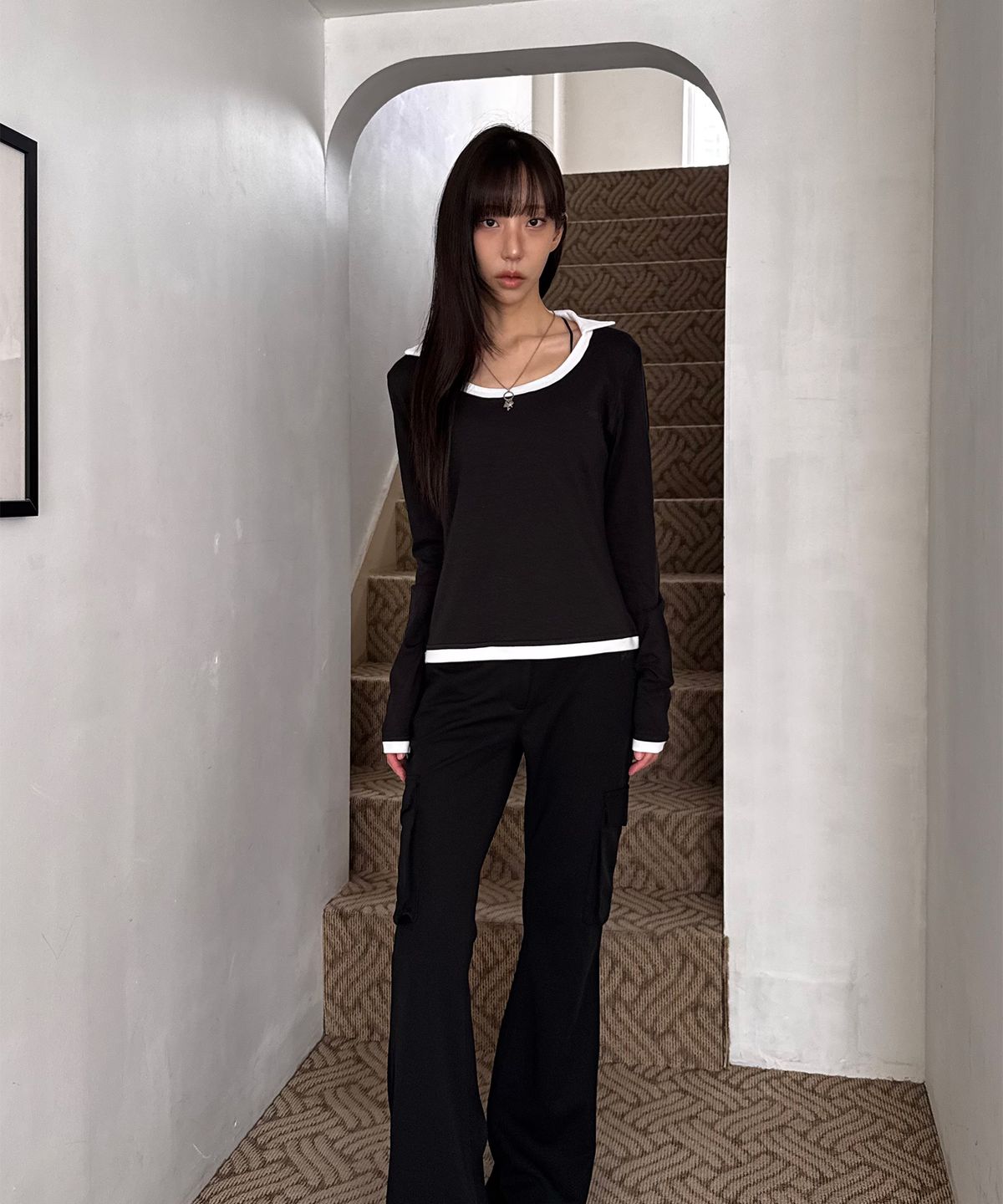 포프 서울(POFF SEOUL) COLLAR LONGSLEEVE