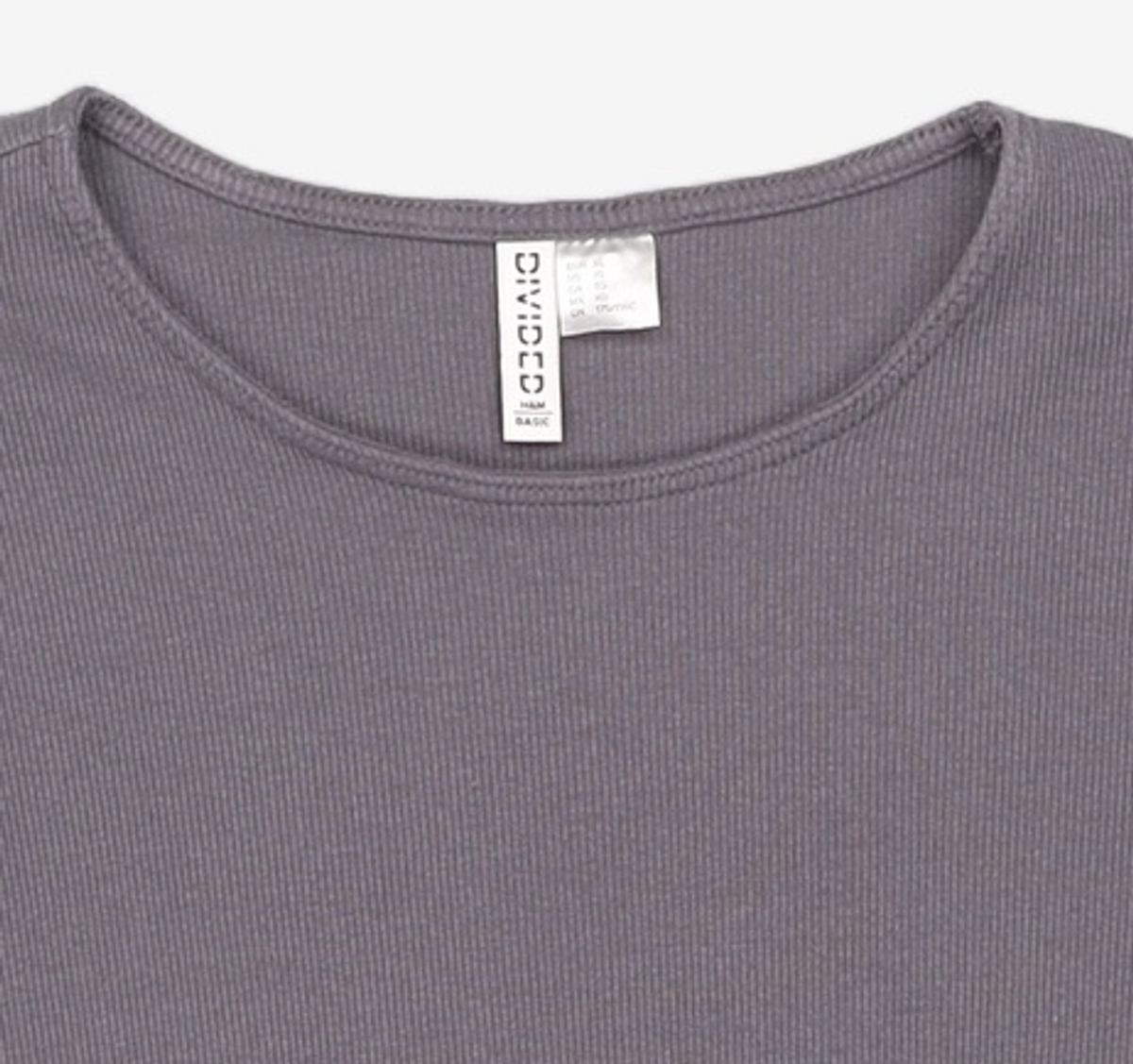 디바이디드에이치앤엠(DIVIDED H&M) 긴소매 티셔츠 XL