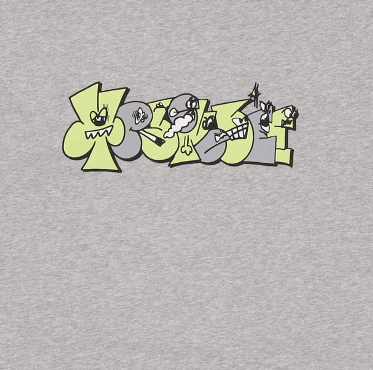 예스아이씨(YESEYESEE) Y.E.S Smoking Graffiti Tee Grey XL