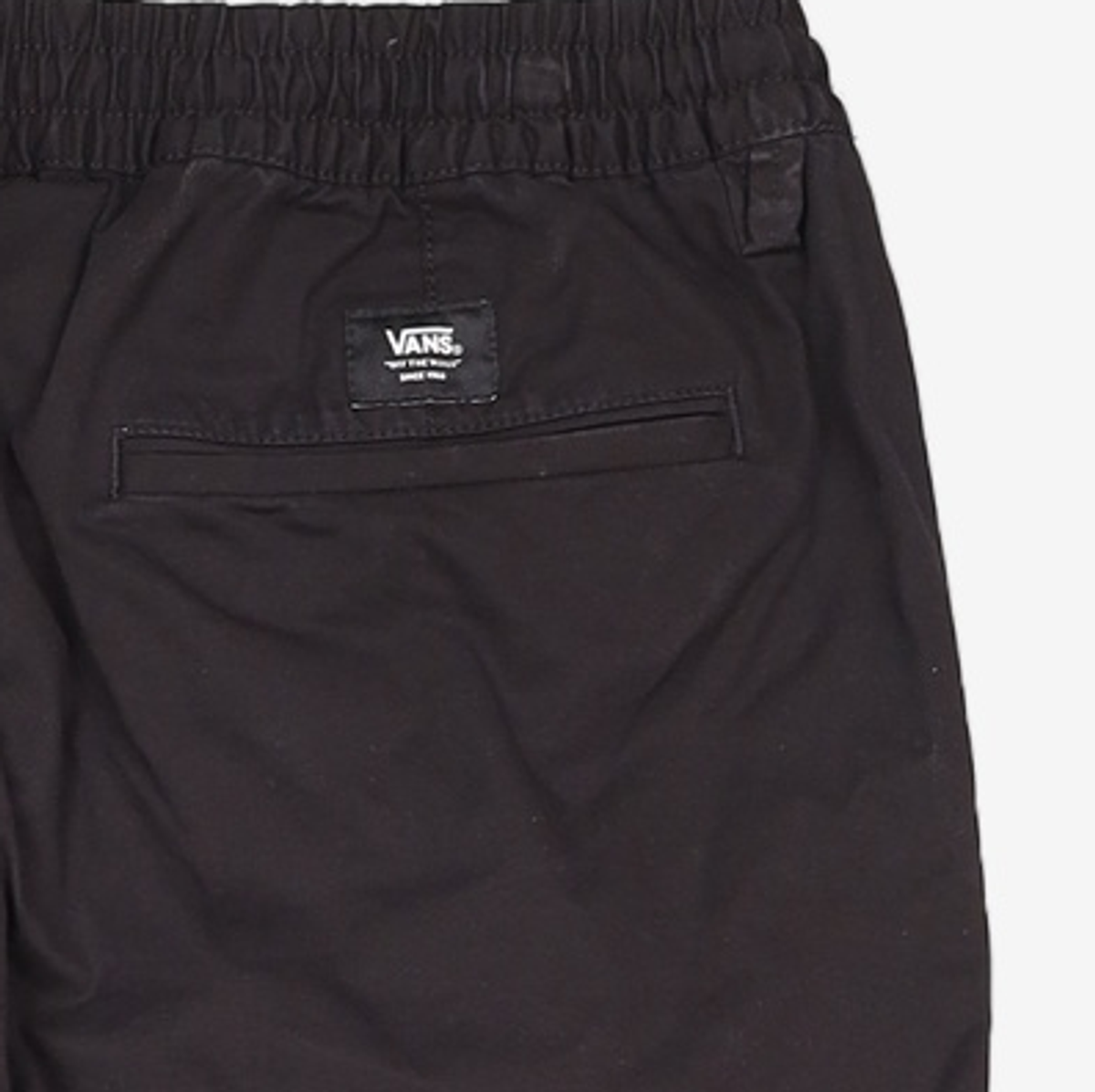 반스(VANS) 레인지 릴렉스드 엘라스틱 팬츠 - 블랙 / VN0A5FJJBLK1 L