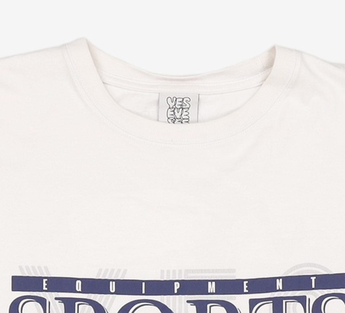 예스아이씨(YESEYESEE) Y.E.S Sports Tee Ecru XL