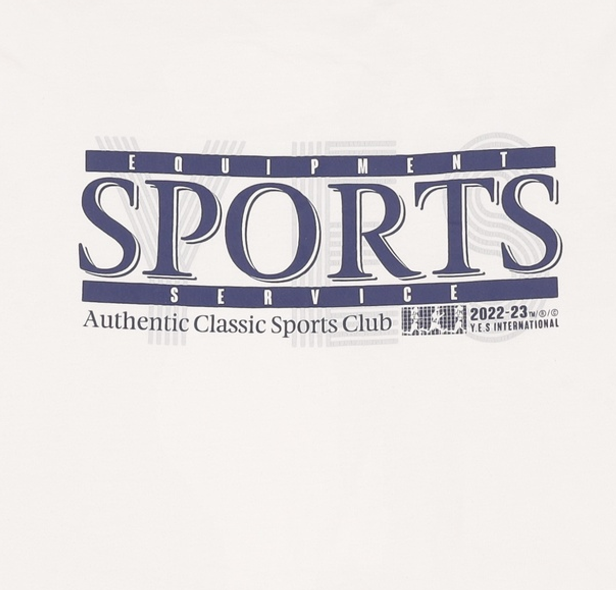 예스아이씨(YESEYESEE) Y.E.S Sports Tee Ecru XL