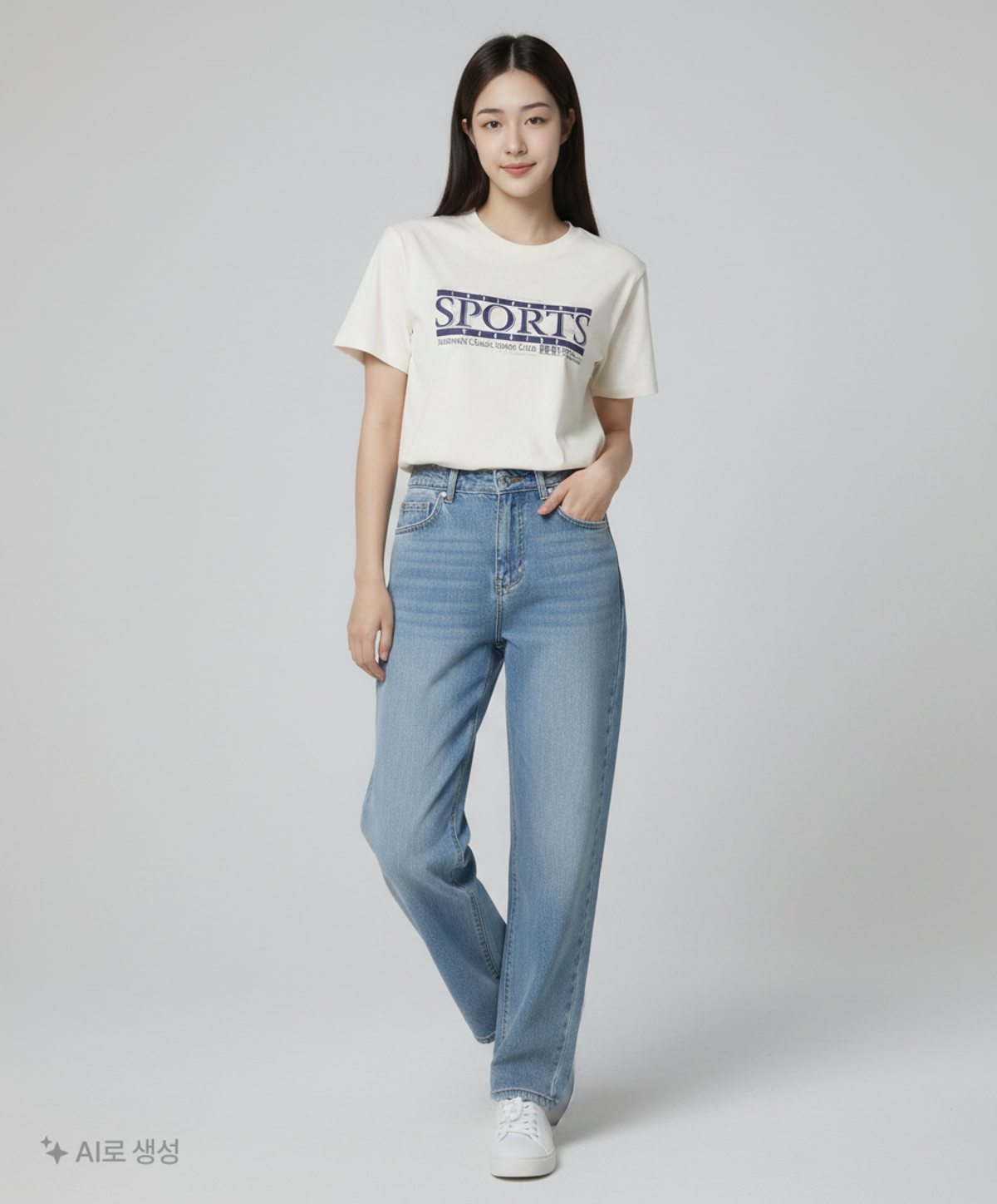 예스아이씨(YESEYESEE) Y.E.S Sports Tee Ecru XL
