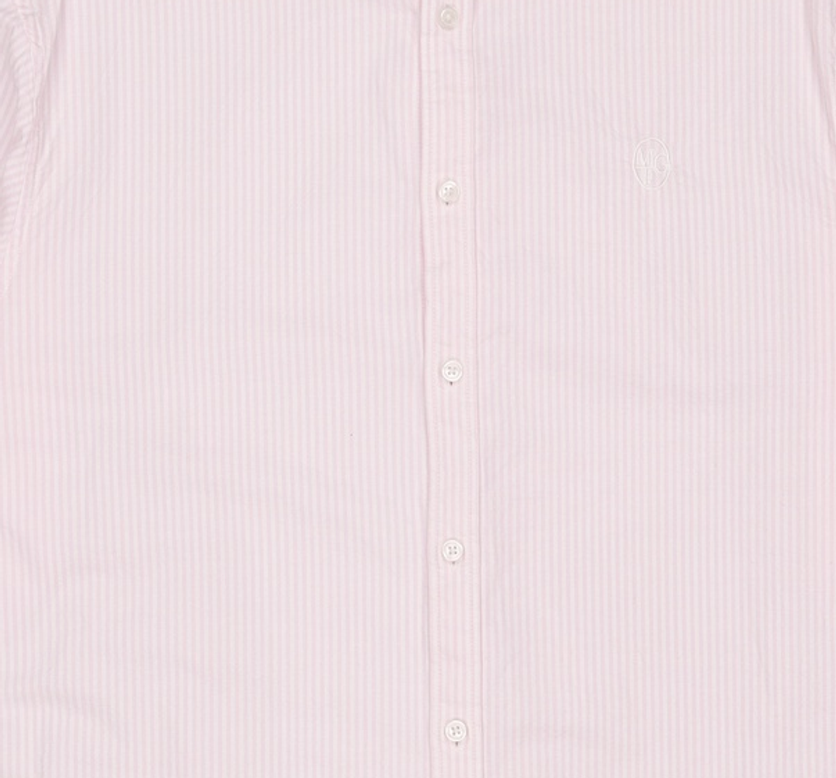 마리떼 프랑소와 저버(MARITHÉ + FRANҪOIS GIRBAUD) EMBROIDERY OXFORD SHIRT stripe pink M