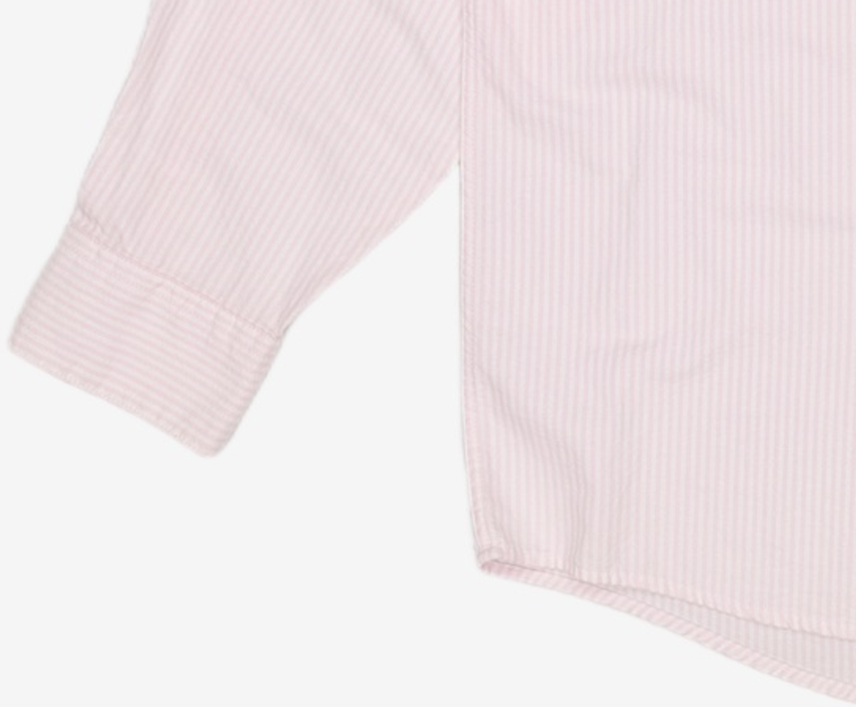 마리떼 프랑소와 저버(MARITHÉ + FRANҪOIS GIRBAUD) EMBROIDERY OXFORD SHIRT stripe pink M