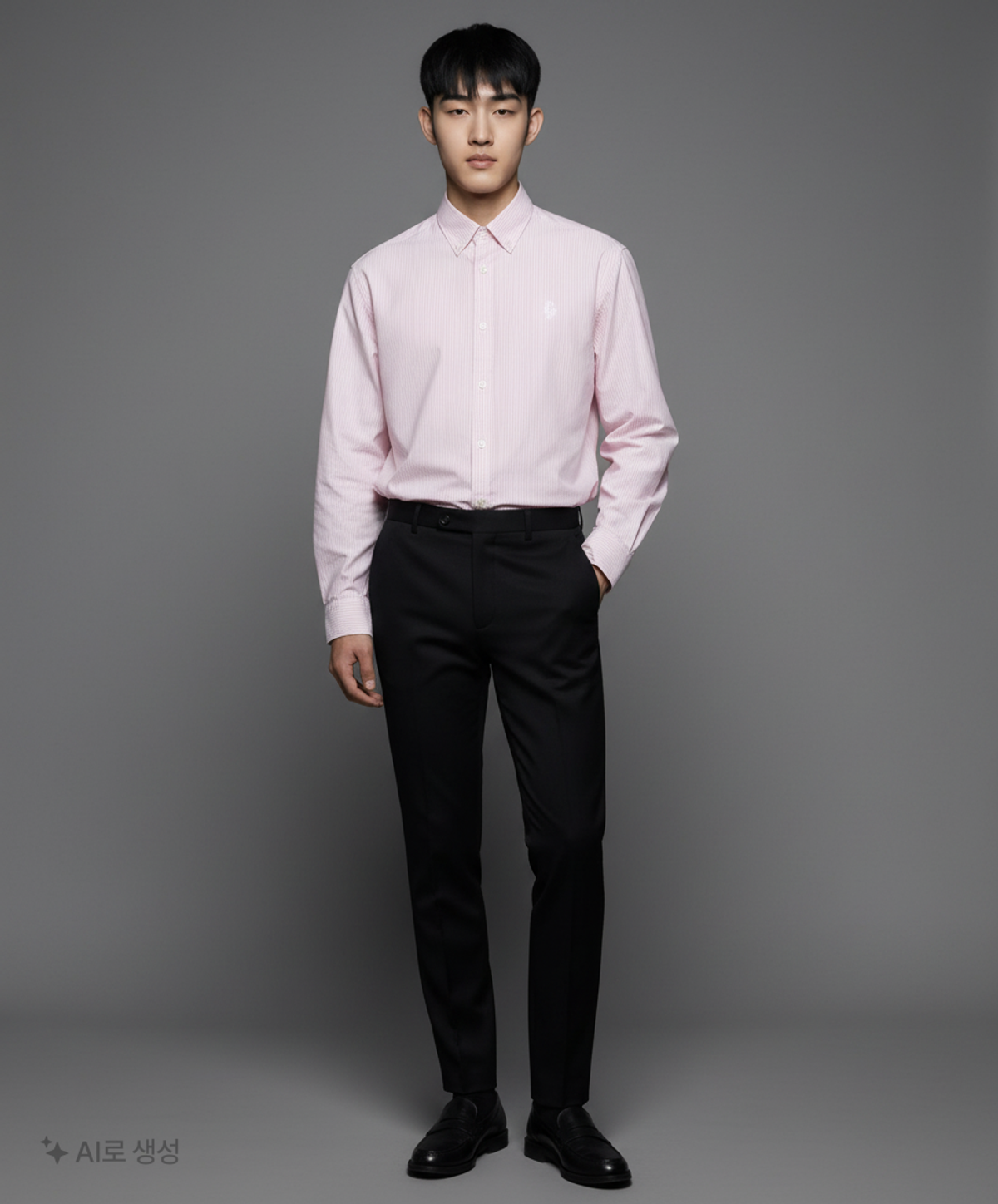마리떼 프랑소와 저버(MARITHÉ + FRANҪOIS GIRBAUD) EMBROIDERY OXFORD SHIRT stripe pink M