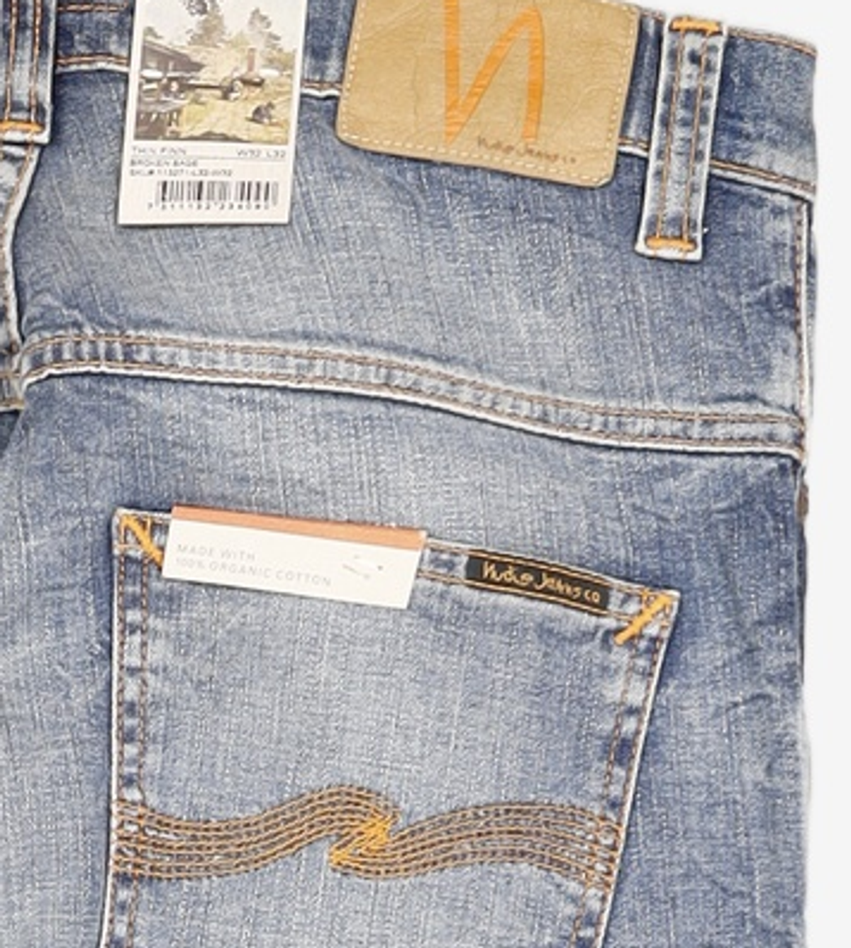 누디진(NUDIEJEANS) 청/데님 팬츠 W32 L32