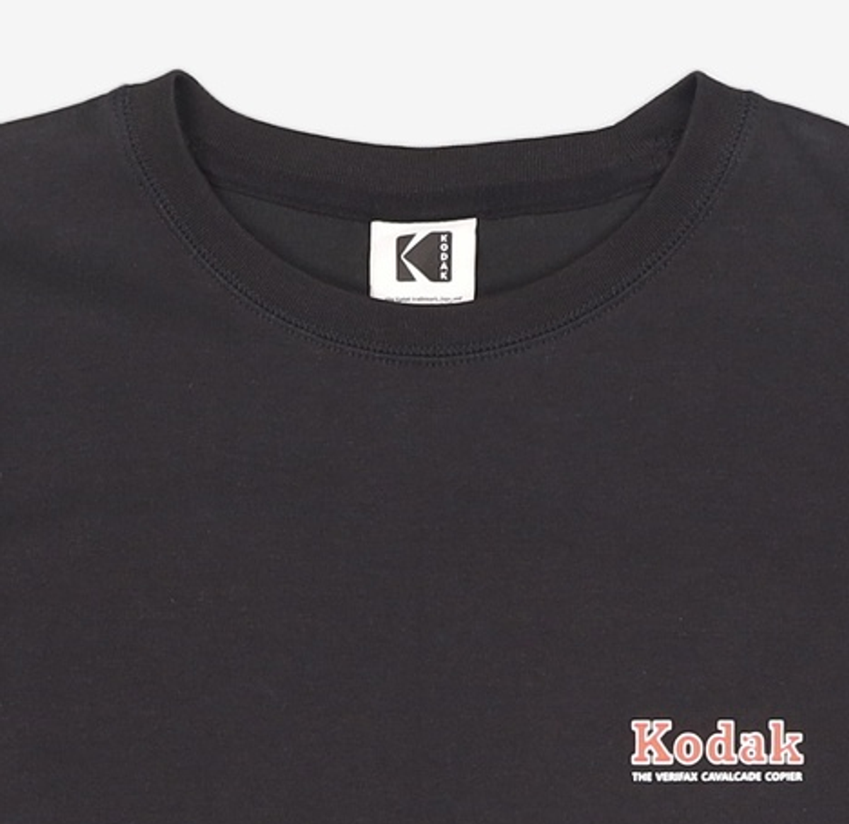 코닥(KODAK) 그래픽 에어로쿨 반팔티셔츠 BLACK XL