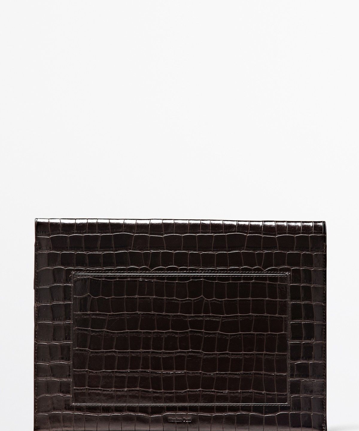 마시모두띠(MASSIMO DUTTI) 텍스처 노트북 케이스