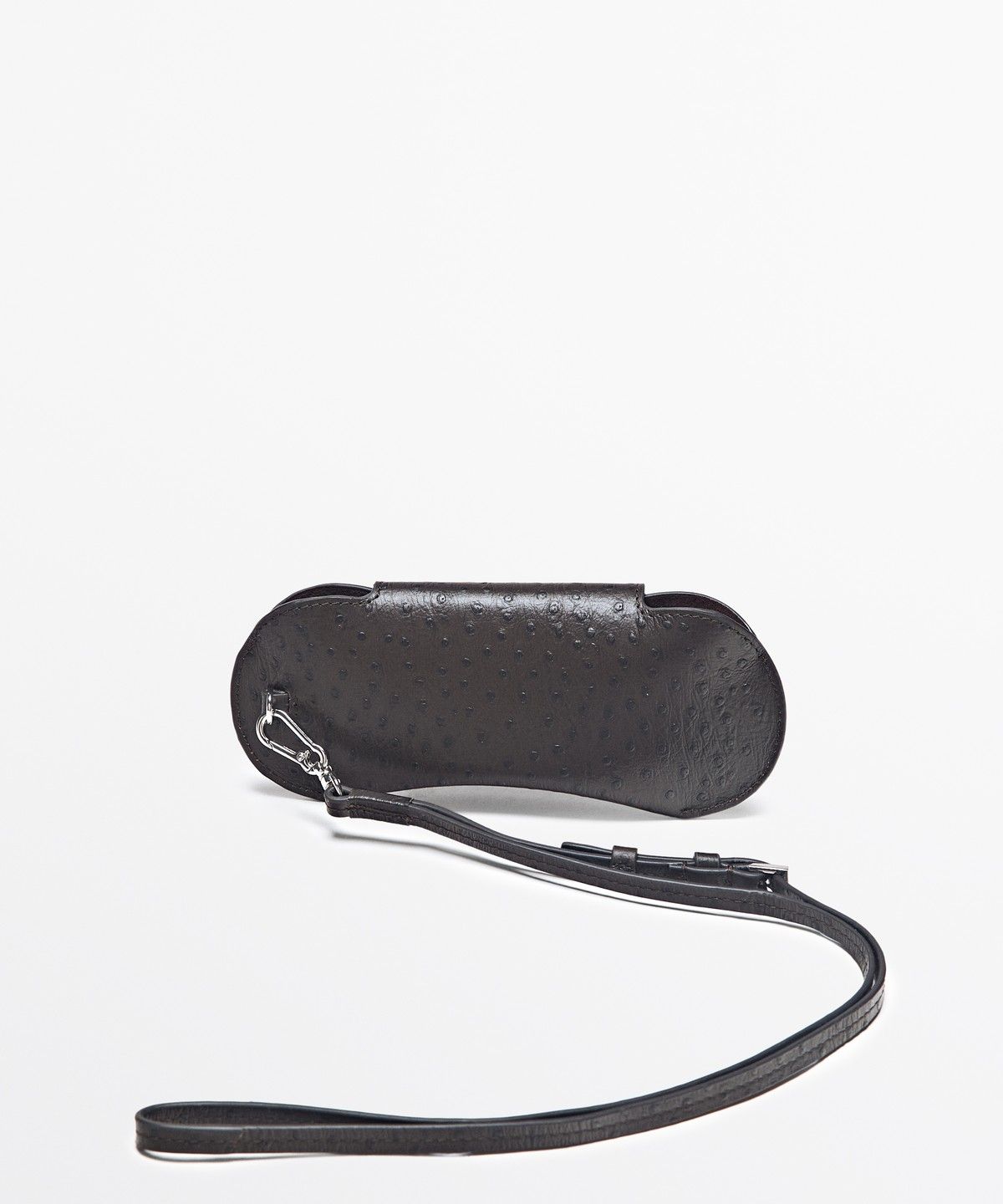 마시모두띠(MASSIMO DUTTI) 텍스처 나파 가죽 안경 케이스