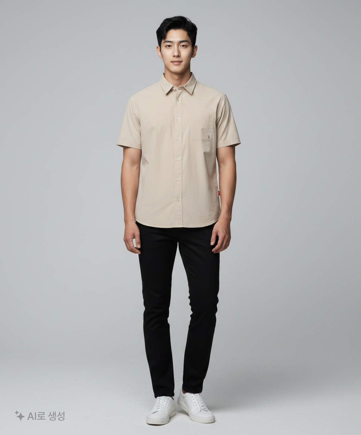 꼬모니노즈(COMONINOZ) BASIC SHIRTS [5 COLOR] S