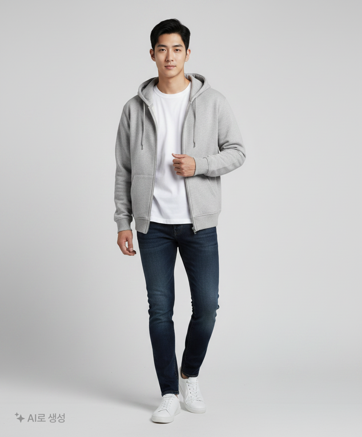 퍼스널팩(Personal Pack) 후드 집업 M