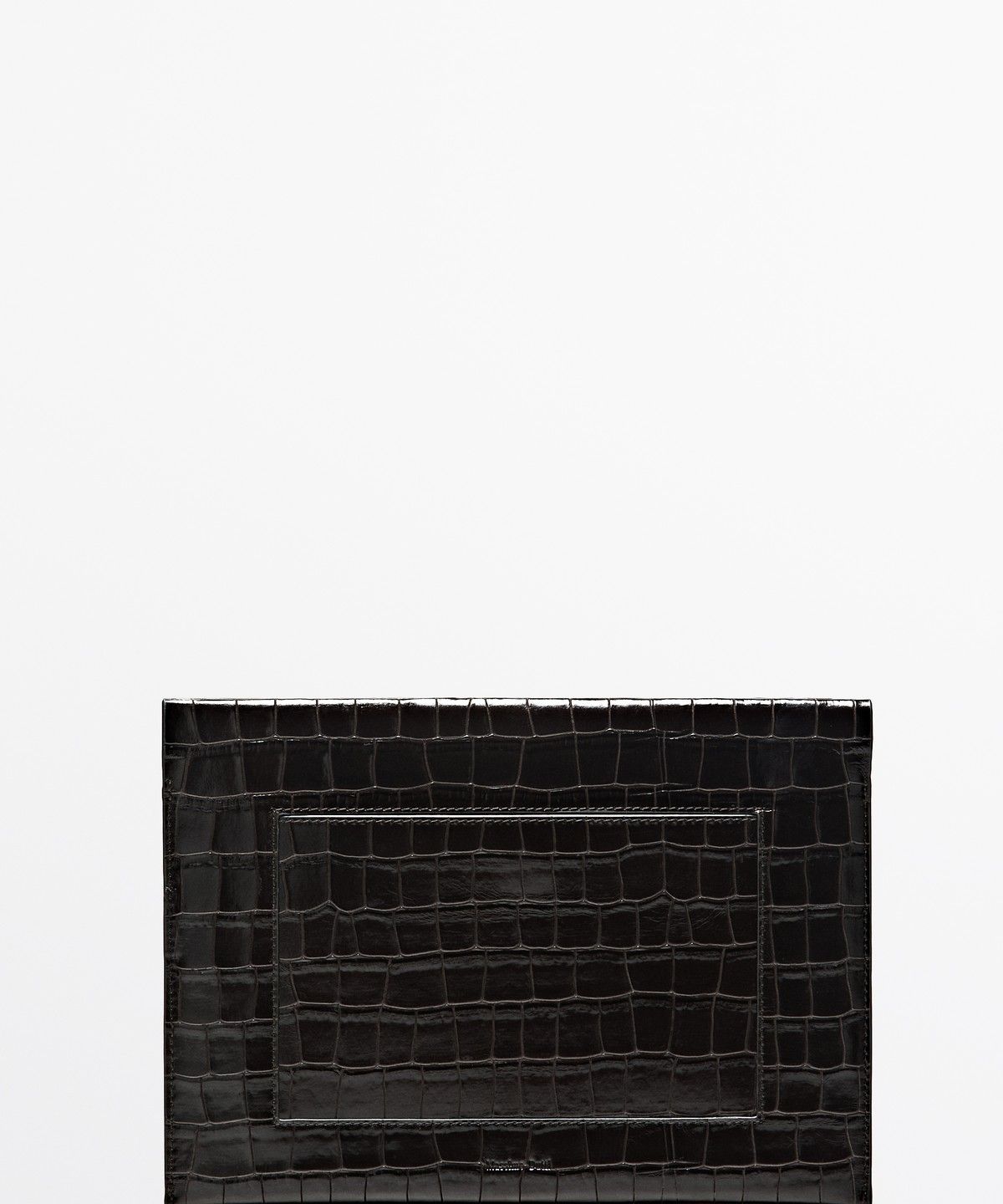 마시모두띠(MASSIMO DUTTI) 텍스처드 레더 아이패드 케이스
