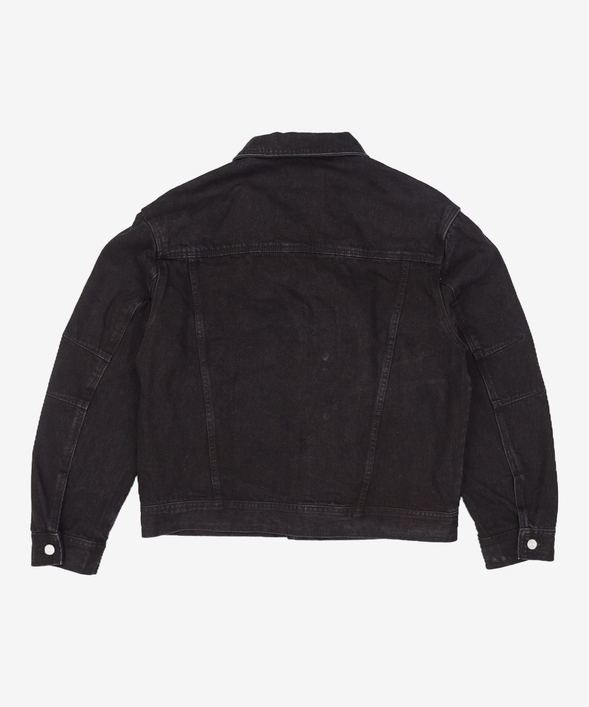 기철(KICHUL) STANDARD DARTS DENIM JACKET (BLACK) XL