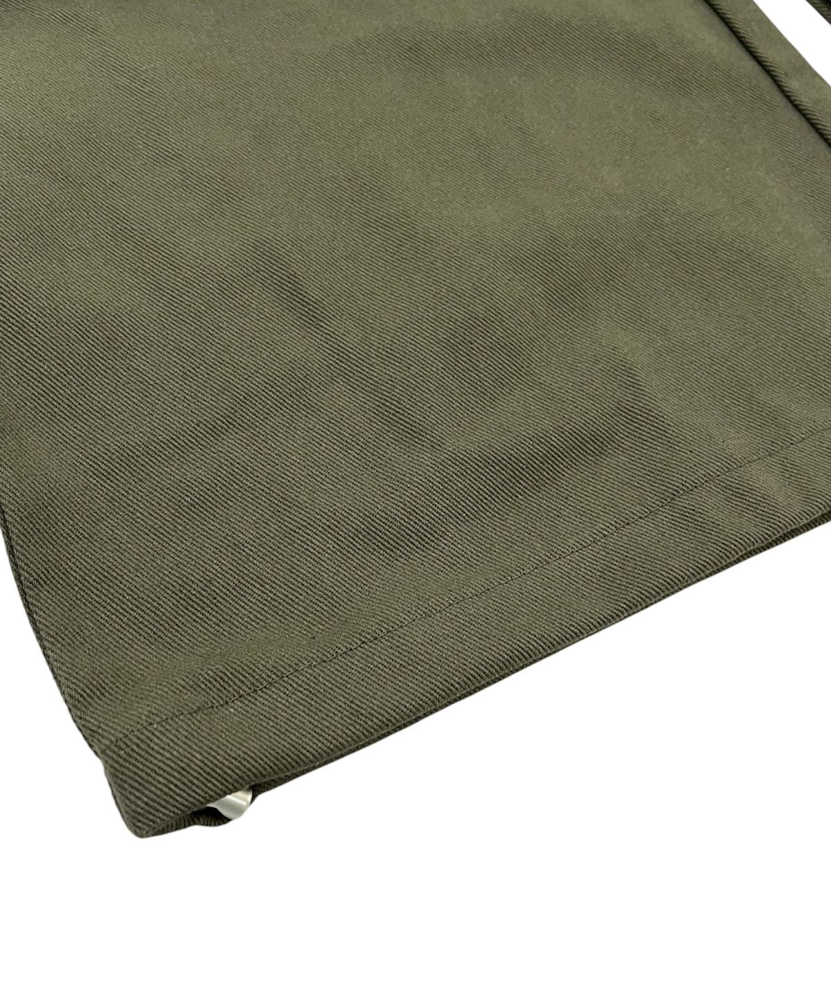 스케이터락(SK8ER ROCK) Cotton Knee Tuck Cargo Wide Pants (Khaki)