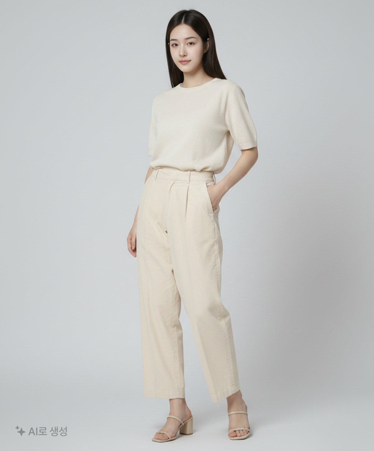 유니클로(UNIQLO) 코튼 팬츠 M