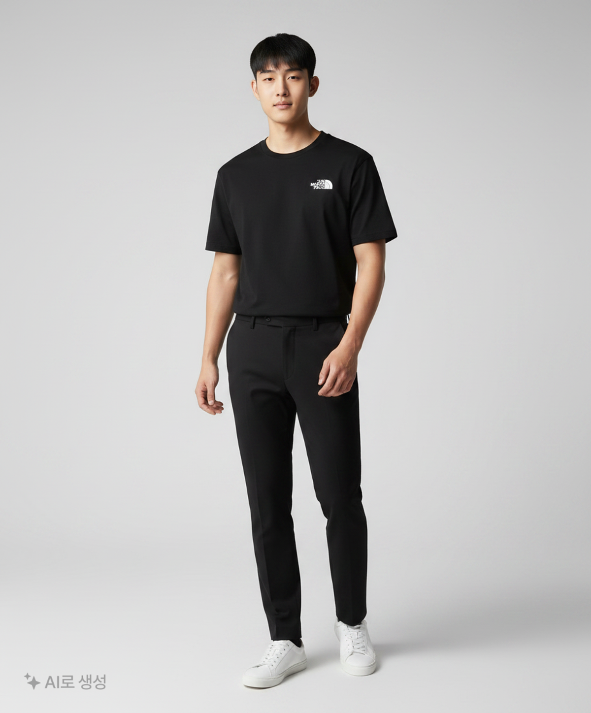 노스페이스(THE NORTH FACE) NT7UR13A 남성 반다나 반팔 티셔츠_BLACK XXXL