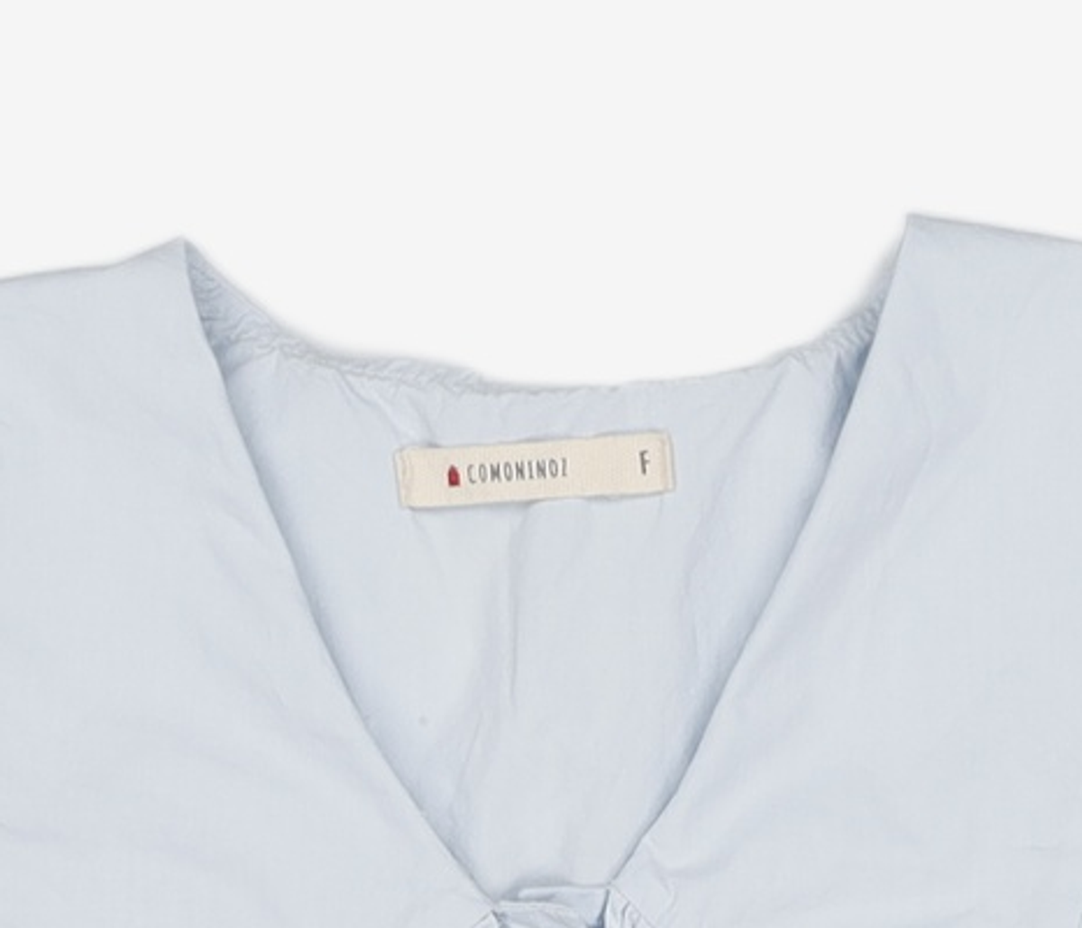 꼬모니노즈(COMONINOZ) 우먼스 퍼프 블라우스 W PUFF BLOUSE FREE