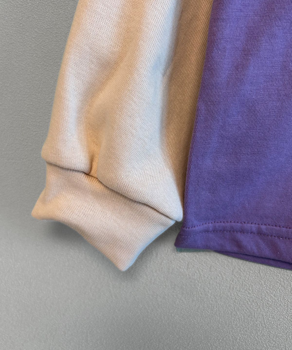 라메종드도도(LA MAISON DE DODO) DODO BASIC Reglan T Shirt (Lavender/Ivory)_키즈긴팔티